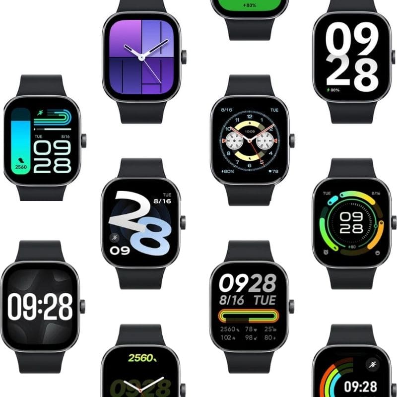 Hyper Smartwatch – stilvolle Smartwatch für Alltag & Sport, lange Akkulaufzeit, Herzfrequenz- und Gesundheits-Tracking, Schrittzähler, Anrufe & Benachrichtigungen direkt am Handgelenk