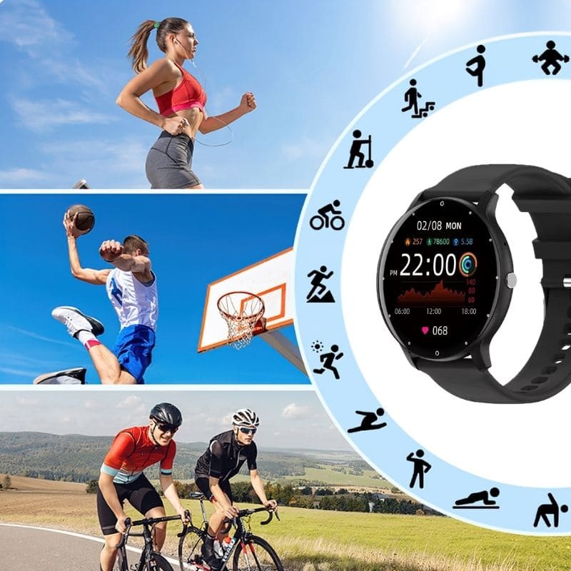 ONDORA – Fit Smartwatch für deinen Alltag
Bis zu 7 Tage Akkulaufzeit, Anrufe direkt über die Uhr, WhatsApp-Benachrichtigungen und smarte Gesundheitsfunktionen wie Schlafanalyse, Schrittzähler und Kalorienübersicht – alles, was du brauchst, an deinem Handgelenk.
Robust, alltagstauglich und geschützt vor Stößen, Staub und Wasser.