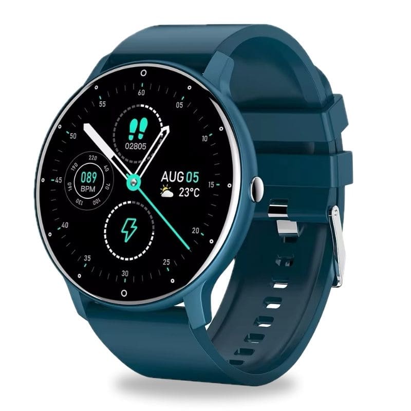 ONDORA – Fit Smartwatch für deinen Alltag
Bis zu 7 Tage Akkulaufzeit, Anrufe direkt über die Uhr, WhatsApp-Benachrichtigungen und smarte Gesundheitsfunktionen wie Schlafanalyse, Schrittzähler und Kalorienübersicht – alles, was du brauchst, an deinem Handgelenk.
Robust, alltagstauglich und geschützt vor Stößen, Staub und Wasser.