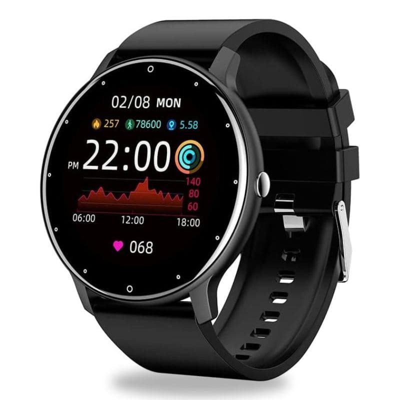 ONDORA – Fit Smartwatch für deinen Alltag
Bis zu 7 Tage Akkulaufzeit, Anrufe direkt über die Uhr, WhatsApp-Benachrichtigungen und smarte Gesundheitsfunktionen wie Schlafanalyse, Schrittzähler und Kalorienübersicht – alles, was du brauchst, an deinem Handgelenk.
Robust, alltagstauglich und geschützt vor Stößen, Staub und Wasser.