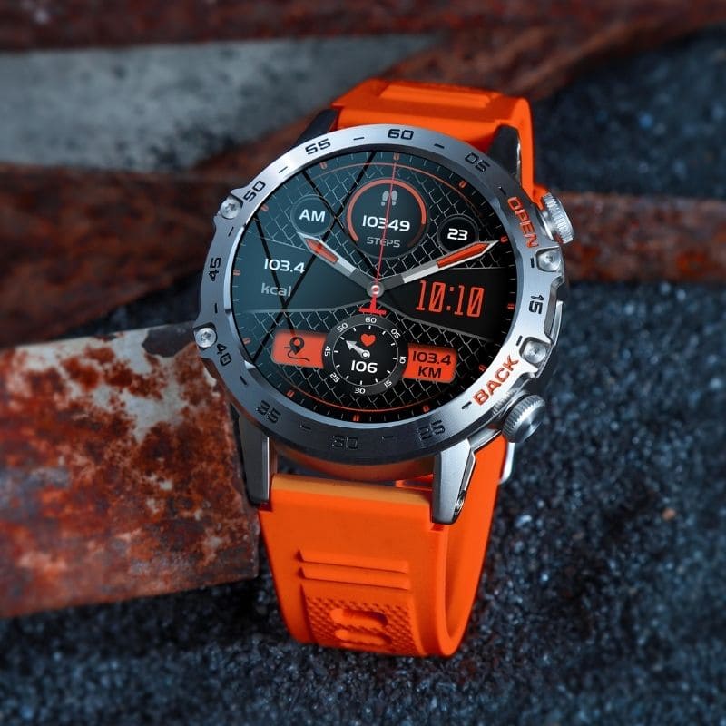 Hyper Smartwatch Pro® – robuste Smartwatch mit Anruffunktion, WhatsApp-Benachrichtigungen und 14 Tagen Akkulaufzeit.