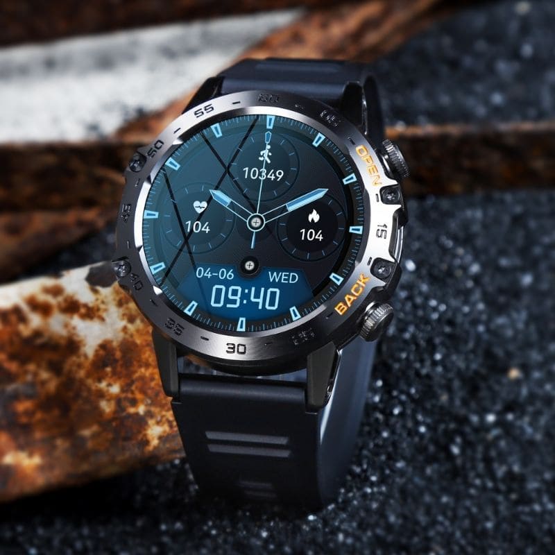 Hyper Smartwatch Pro® – robuste Smartwatch mit Anruffunktion, WhatsApp-Benachrichtigungen und 14 Tagen Akkulaufzeit.