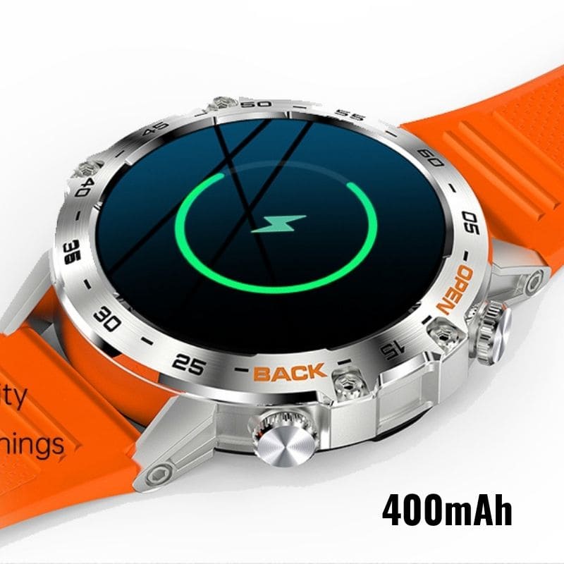 Hyper Smartwatch Pro® – robuste Smartwatch mit Anruffunktion, WhatsApp-Benachrichtigungen und 14 Tagen Akkulaufzeit.