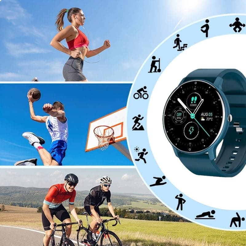ONDORA – Fit Smartwatch für deinen Alltag
Bis zu 7 Tage Akkulaufzeit, Anrufe direkt über die Uhr, WhatsApp-Benachrichtigungen und smarte Gesundheitsfunktionen wie Schlafanalyse, Schrittzähler und Kalorienübersicht – alles, was du brauchst, an deinem Handgelenk.
Robust, alltagstauglich und geschützt vor Stößen, Staub und Wasser.