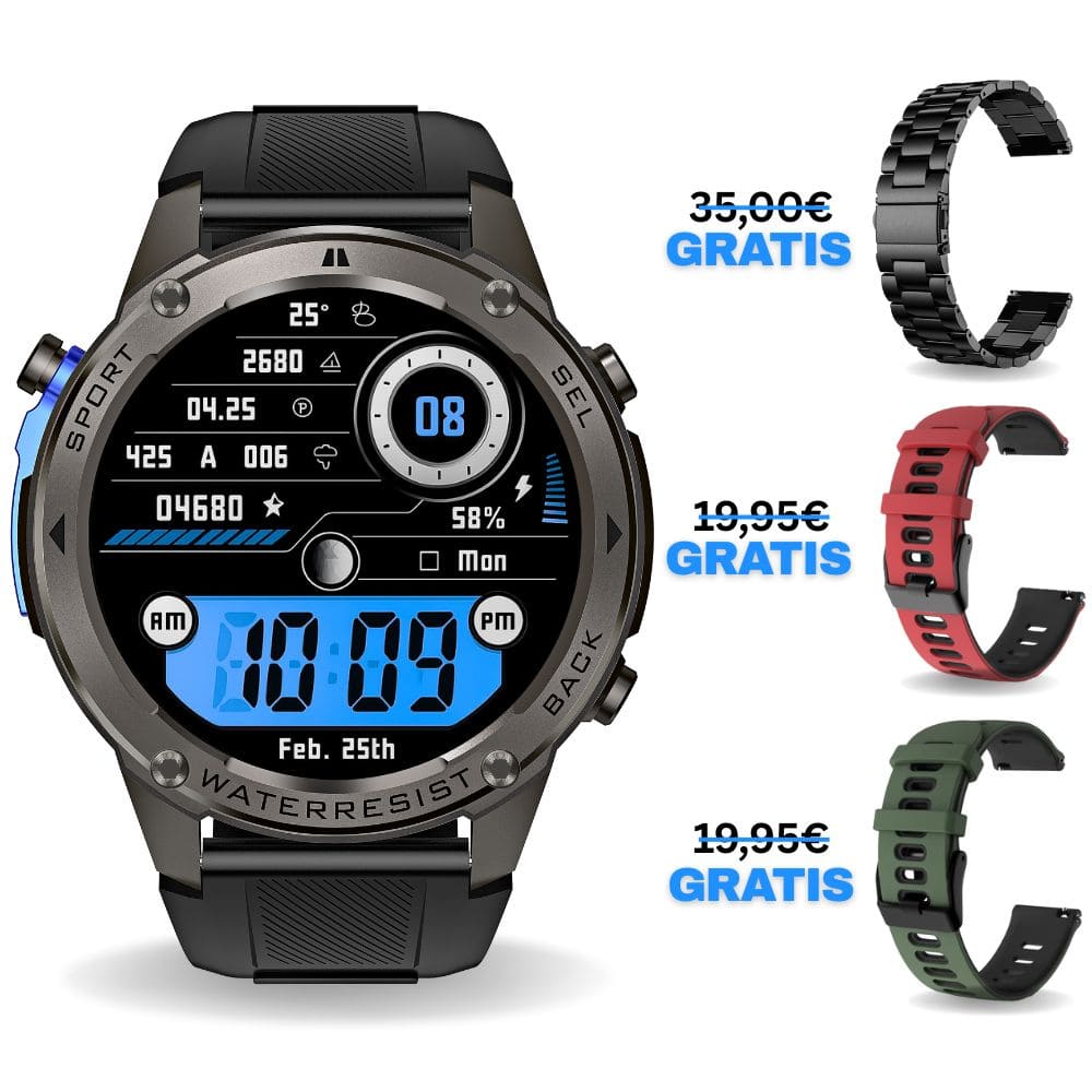 Hol dir die Stone GPS im Zubehör Spar-Paket! Inkl. 3 GRATIS Armbändern (Edelstahl & Silikon). Mit Dual-Band GPS & 21 Tage Akku. Jetzt Vatertags-Deal sichern! Kauf auf Rechnung & 30 Tage Geld-zurück-Garantie.