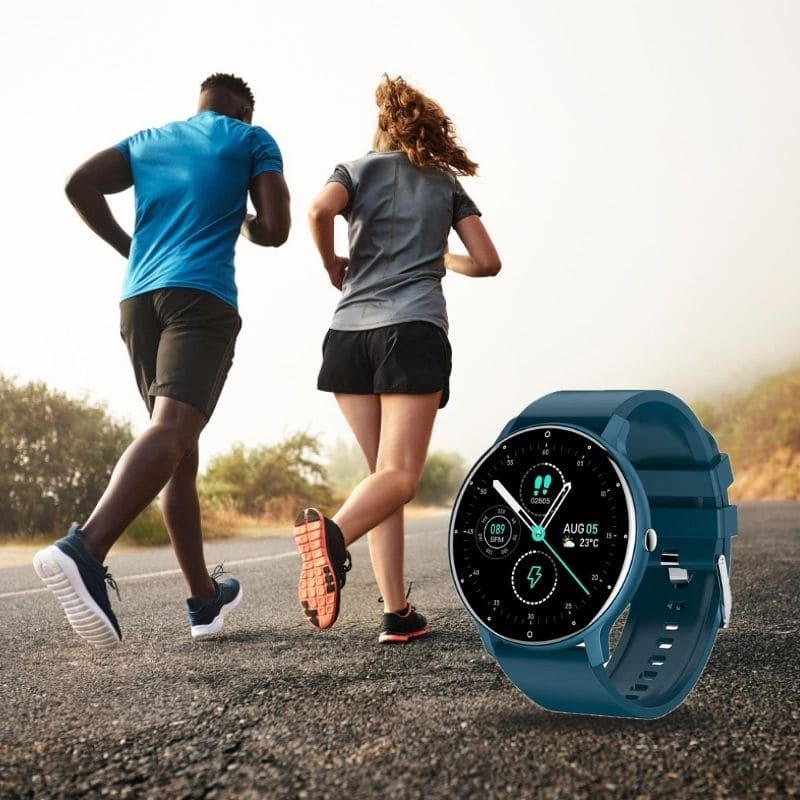 ONDORA – Fit Smartwatch für deinen Alltag
Bis zu 7 Tage Akkulaufzeit, Anrufe direkt über die Uhr, WhatsApp-Benachrichtigungen und smarte Gesundheitsfunktionen wie Schlafanalyse, Schrittzähler und Kalorienübersicht – alles, was du brauchst, an deinem Handgelenk.
Robust, alltagstauglich und geschützt vor Stößen, Staub und Wasser.