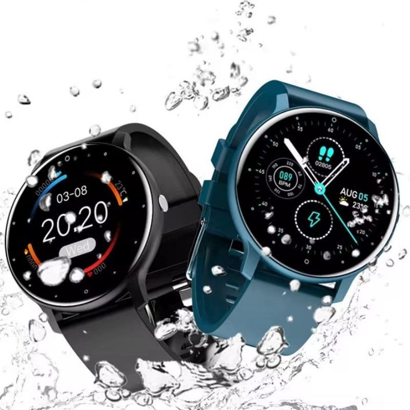 ONDORA – Fit Smartwatch für deinen Alltag
Bis zu 7 Tage Akkulaufzeit, Anrufe direkt über die Uhr, WhatsApp-Benachrichtigungen und smarte Gesundheitsfunktionen wie Schlafanalyse, Schrittzähler und Kalorienübersicht – alles, was du brauchst, an deinem Handgelenk.
Robust, alltagstauglich und geschützt vor Stößen, Staub und Wasser.