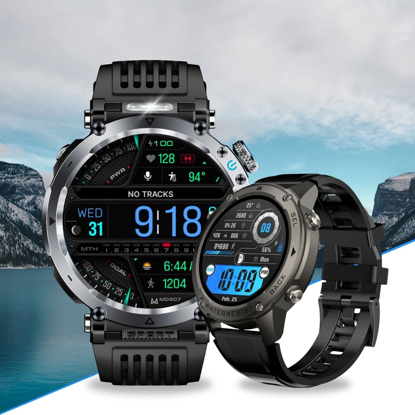 STONE Smartwatch® – Robuste Smartwatch mit einfacher Bedienung.
Mit Anruffunktion, WhatsApp-Benachrichtigungen und einer Akkulaufzeit von bis zu 21 Tagen – ideal für Alltag & Gesundheit.