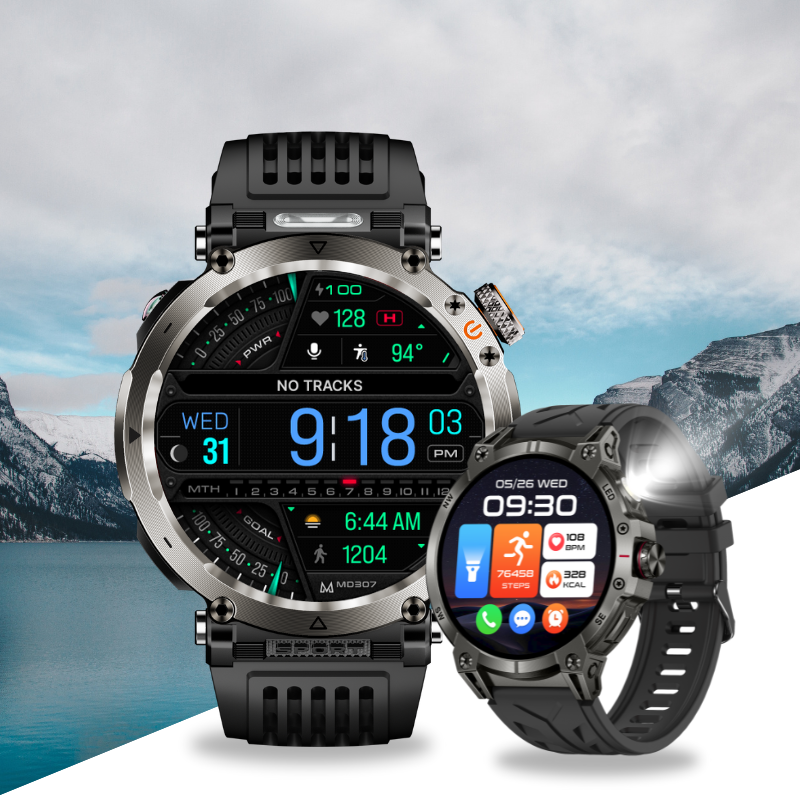 STONE Smartwatch® – Robuste Smartwatch mit einfacher Bedienung.
Mit Anruffunktion, WhatsApp-Benachrichtigungen und einer Akkulaufzeit von bis zu 14 Tagen – ideal für Alltag & Gesundheit.